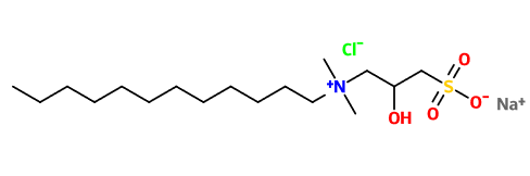 (image for) MC010731 1-Dodecanaminium, N-(2-hydroxy-3-sulfopropyl)-N,N-dimethyl-, chloride, sodium salt (1:1:1)